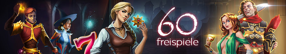 60 Free Spins sofort